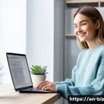 언어 AI 플랫폼 추천 - **Prompt 1: "The Enthusiastic Blogger and Their AI Assistant"**
    "A bright, modern home office sp...