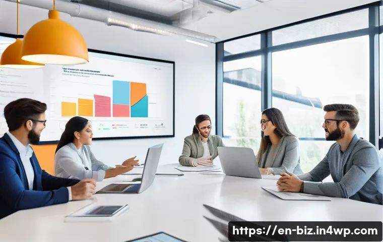 언어 AI를 활용한 브랜딩 전략 - **Prompt 1: Brand Voice Consistency**
"A vibrant, modern office space bathed in soft, natural li...